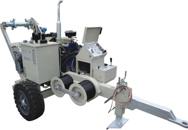 Linha aérea de 2200 ROM que amarra o tensor do extrator hidráulico do equipamento